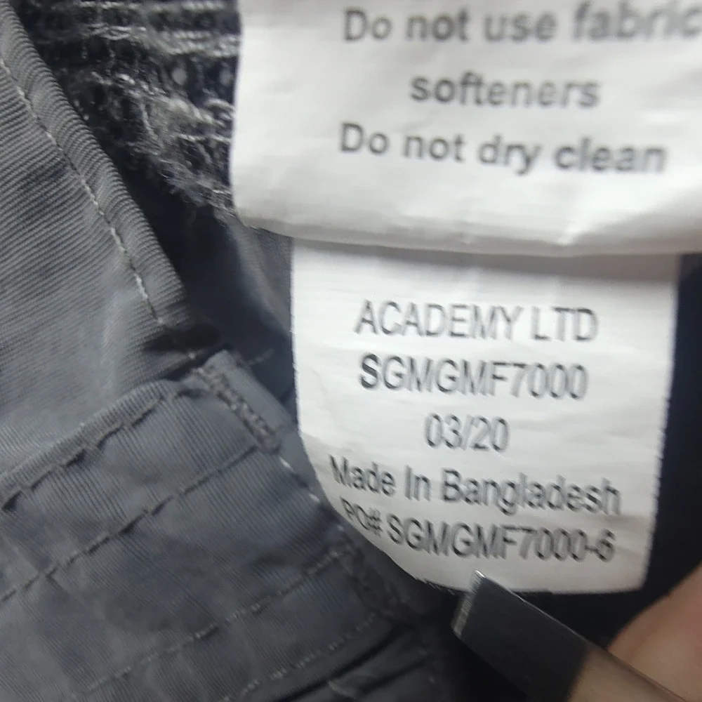 Magellan Outdoors Fish Gear Convertible Cargo Pants Gray 3XL SGMGMF7000 Mens